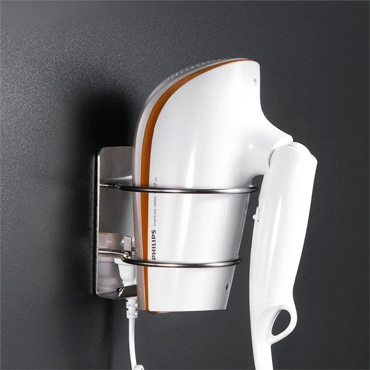 stainless steel hair dryer rack
