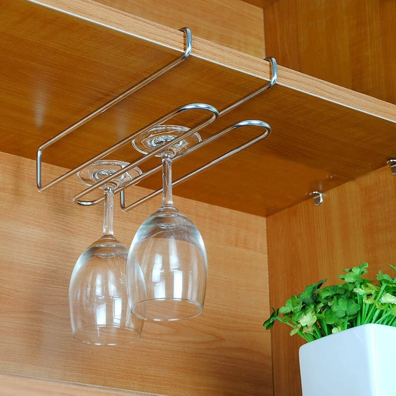 Porte-verre à vin en acier inoxydable
