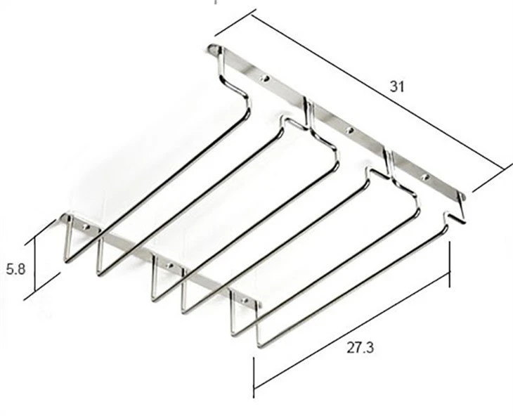 wine glass hanger rack