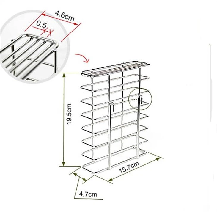 kitchen knife storage organizer