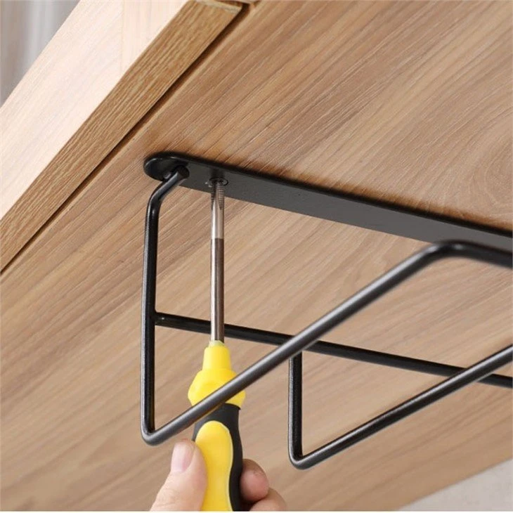 Under Cabinet Cutting Board Rack